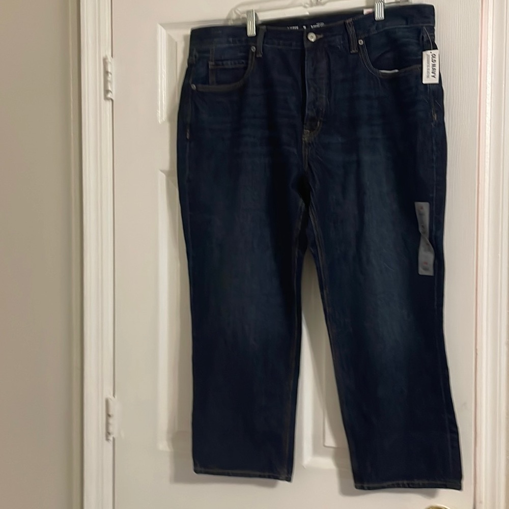 Dark blue jeans size 16